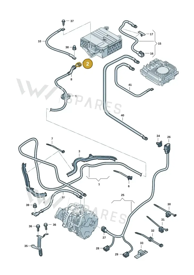 4G0906234C — Volkswagen Golf 2.0 BlueMotion (2019-2024) diagram 5h0971004, position 2