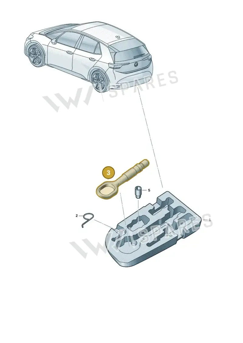 4H0805615A — Volkswagen ID.7 Limousine Pro (2023-) diagram 10a012000, position 3