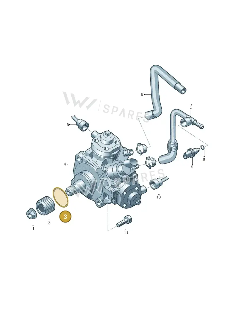 4L0130519 — Volkswagen Amarok twin cab (2022-) diagram 675130370, position 3