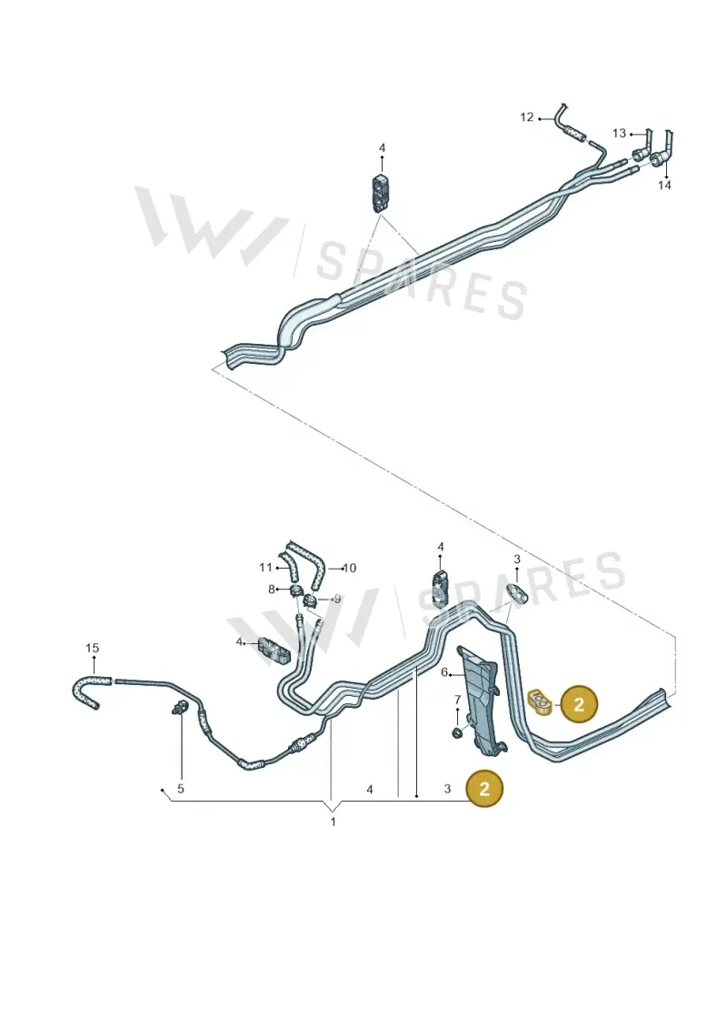 4M0201196F — Volkswagen Touareg (2017-2023) diagram 439201150, position 2