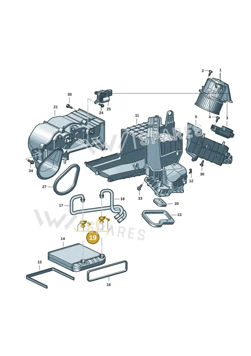 4M0898037B — Volkswagen Multivan (2021-) diagram 7t0819100, position 19