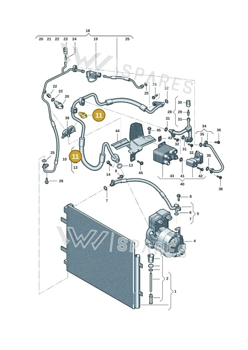 4M0959603F — Volkswagen ID.6 X (2021-) diagram 12d260400, position 11
