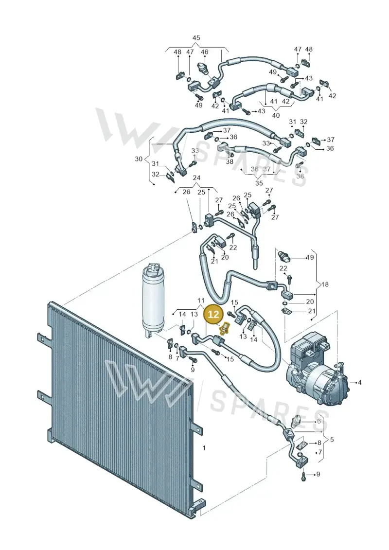 4N0959126K — Volkswagen ID.7 Limousine Pro (2023-) diagram 10a260500, position 12