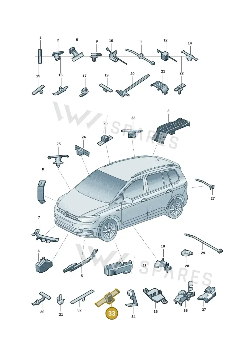 565971789C — Volkswagen Viloran (2021-2022) diagram 30d971810, position 33