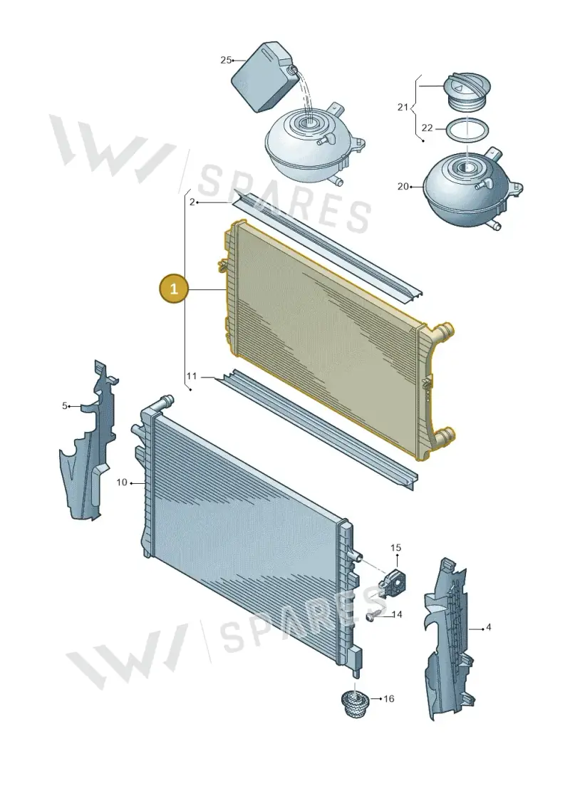 5C0121251L — Volkswagen Beetle (2016-2019) diagram 786121880, position 1