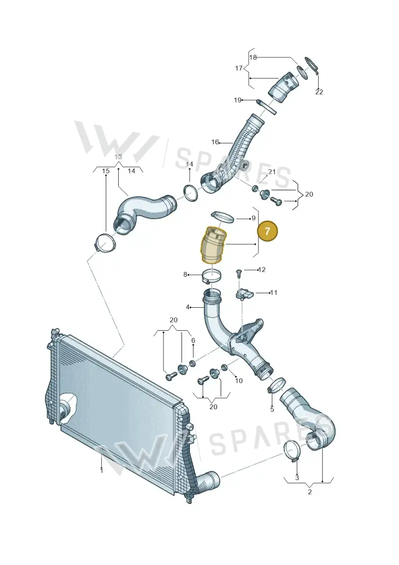 5C0145838B — Volkswagen New beetle (2011-2016) diagram 692145910, position 7