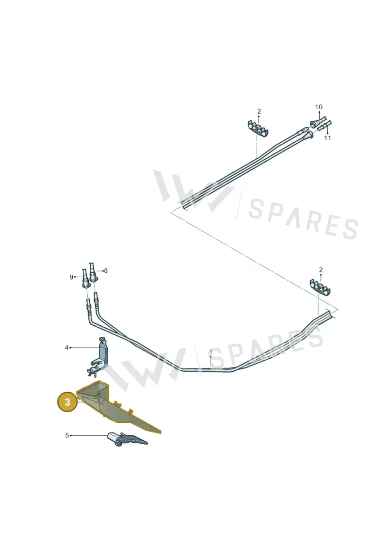 5C0201975 — Volkswagen Beetle (2016-2019) diagram 868201150, position 3