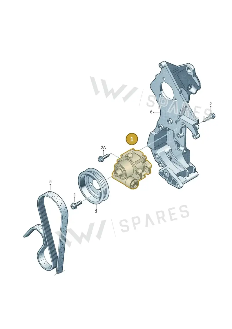 5C0422152H — Volkswagen Jetta 2.0 (2015-2015) diagram 194145200, position 1