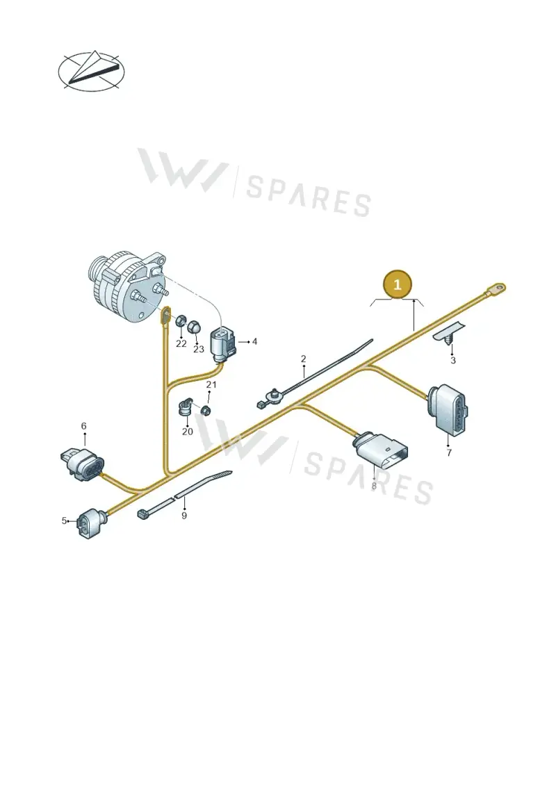 5C0971230HQ — Volkswagen New Passat (2015-2022) diagram 868971650, position 1