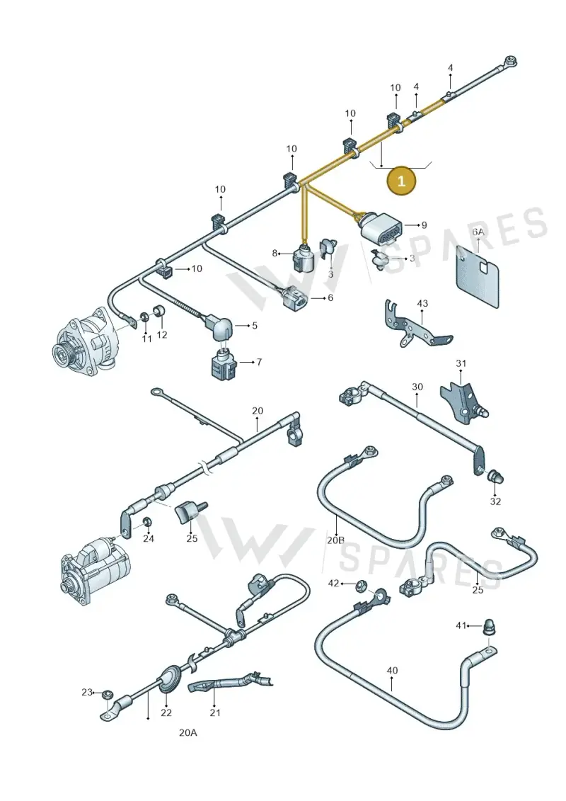 5C0971230P — Volkswagen New beetle (2011-2016) diagram 409972000, position 1