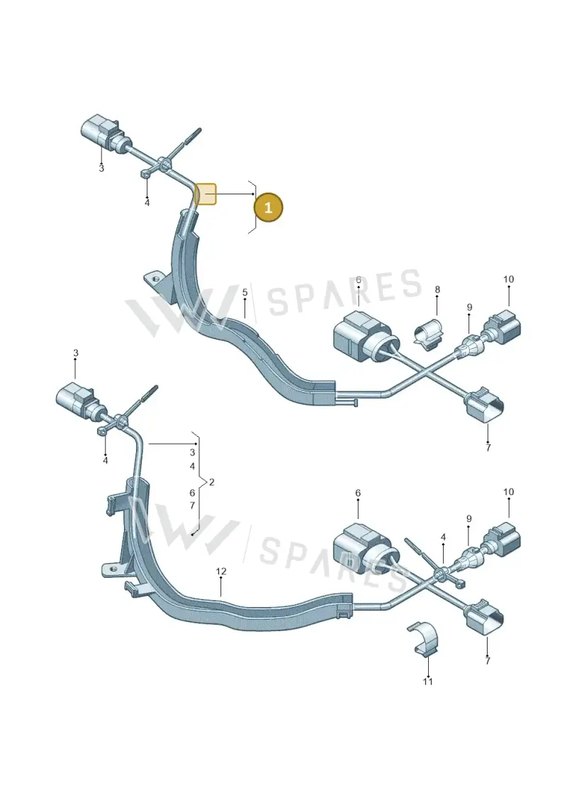 5C1971111L — Volkswagen Beetle (2016-2019) diagram 715971700, position 1