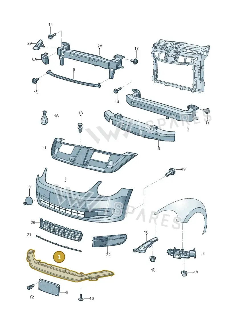 5C5805903D9B9 — Volkswagen Beetle (2016-2019) diagram 801807000, position 1