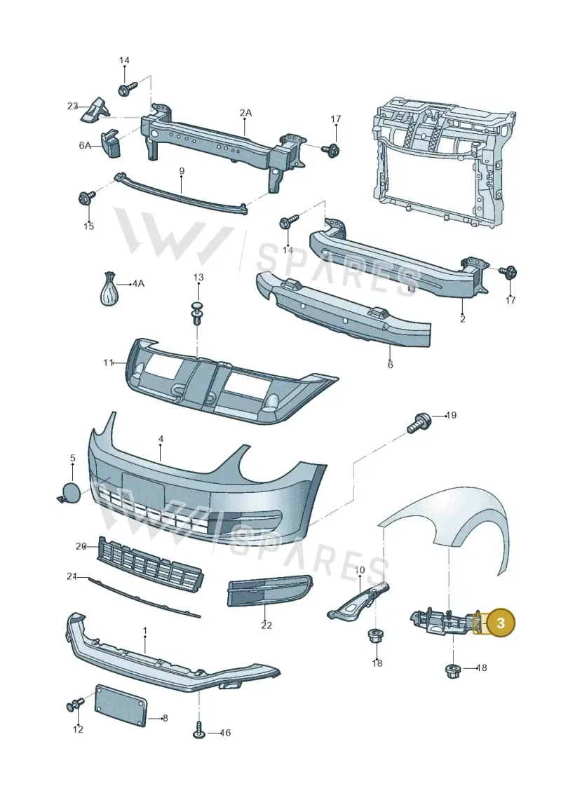 5C5807184B — Volkswagen Beetle (2016-2019) diagram 801807000, position 3