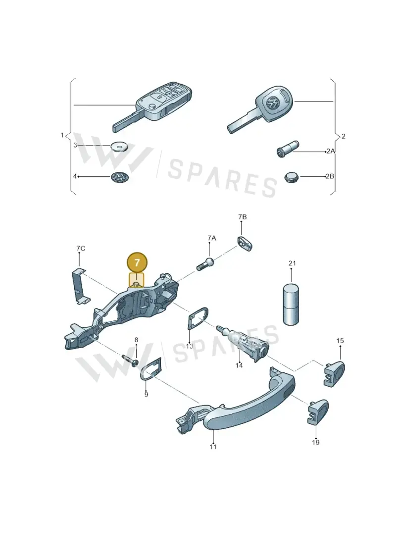 5C5839885E — Volkswagen New beetle (2011-2016) diagram 715837100, position 7