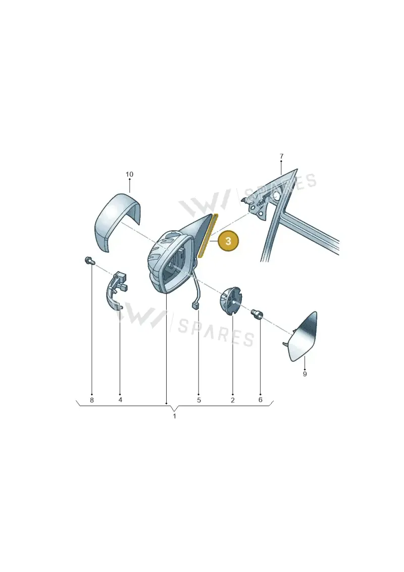5C5857933C — Volkswagen Beetle (2016-2019) diagram 715857410, position 3