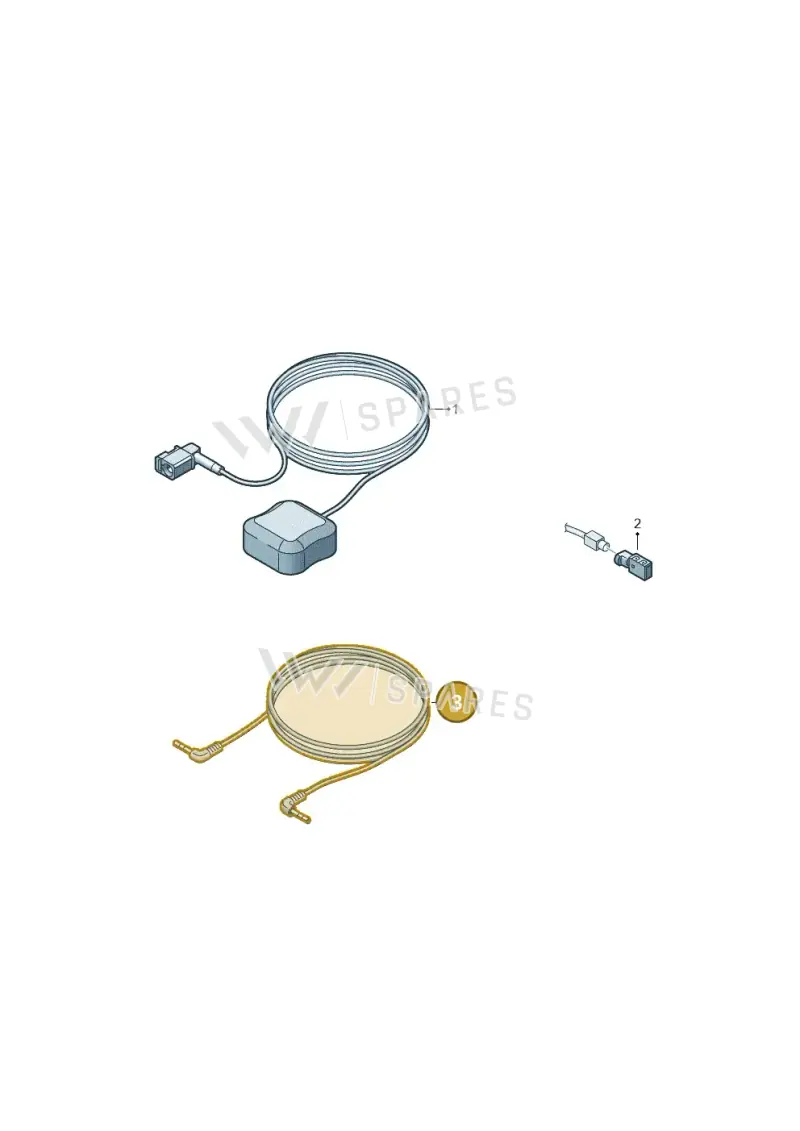 5G0051444 — Volkswagen E-Golf (2014-2021) diagram 774051010, position 3