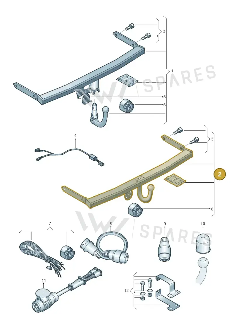 5G0092103D — Volkswagen Golf (2016-2020) diagram 827071010, position 2