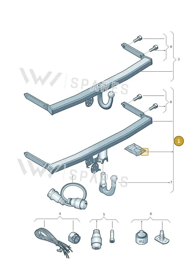 5G0092150C — Volkswagen Golf 1.4 BlueMotion (2012-2017) diagram 475071100, position 1