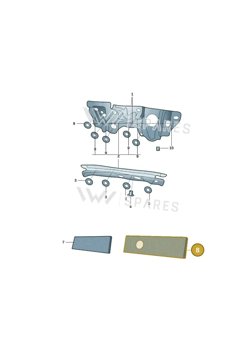 5G0805696G — Volkswagen Tharu (2020-2020) diagram 2be863200, position 8