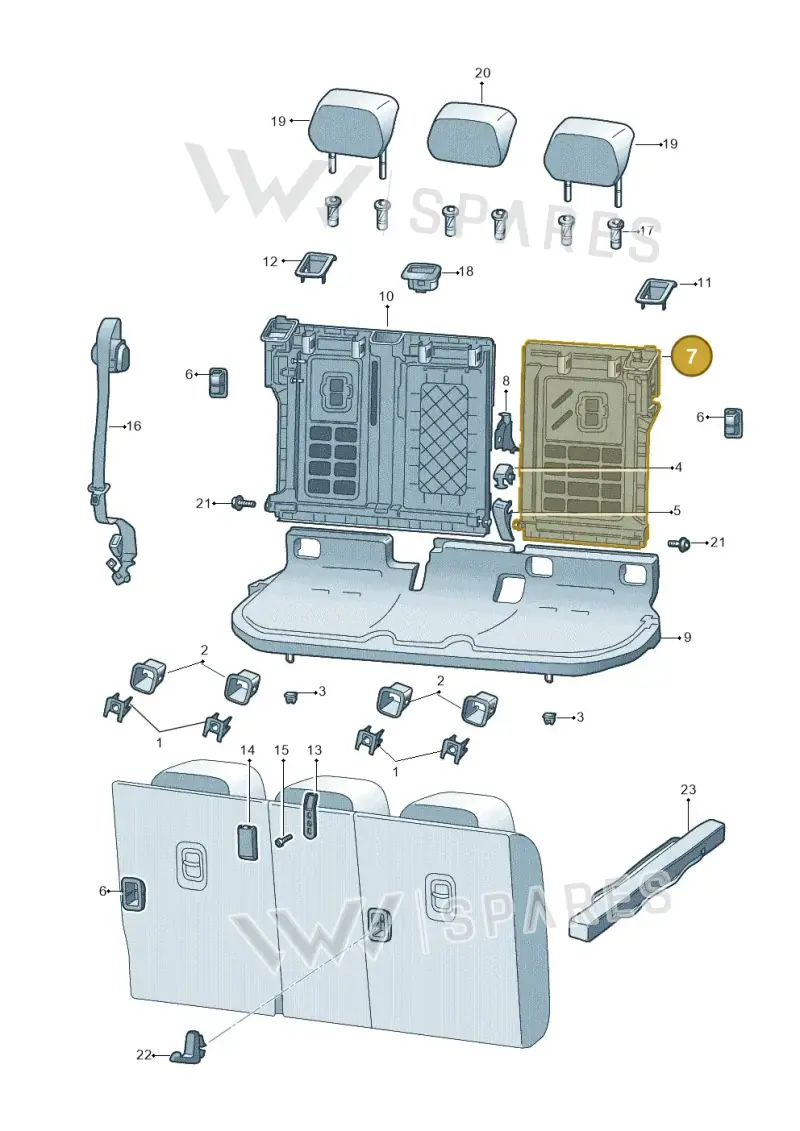 5G0885501CA9 — Skoda Karoq (2017-2023) diagram 834000340, position 7