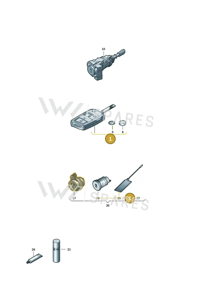 5G6959752BFAIF — Volkswagen Transport. multivan (2019-2024) diagram 7ep837100, position 1