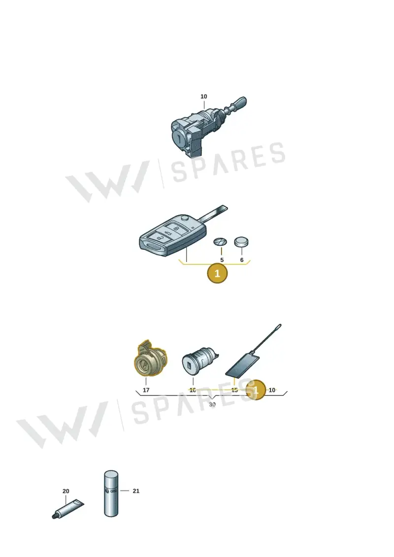 5G6959752CTAIF — Volkswagen Transport. multivan (2019-2024) diagram 7ep837100, position 1