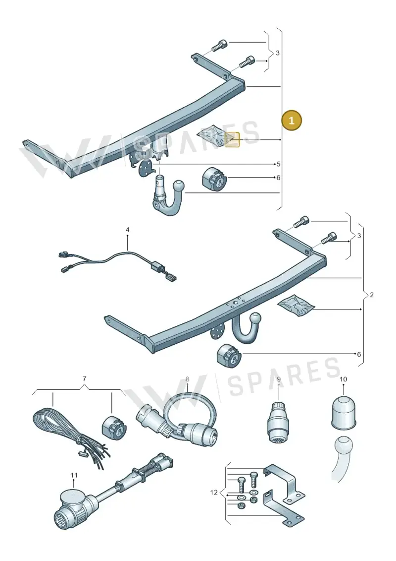 5G9092150D — Volkswagen Golf 2.0 (2016-2020) diagram 827071010, position 1