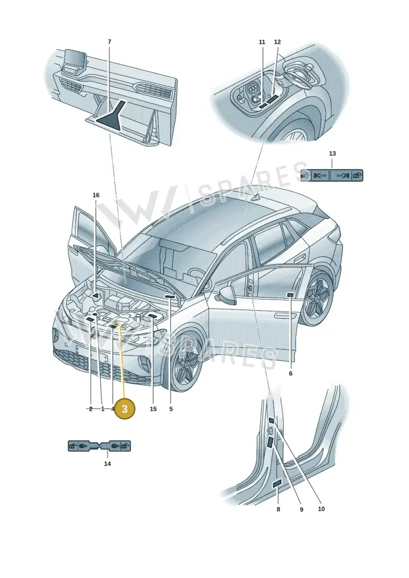 5GE010001C — Volkswagen ID.UNYX (2024-) diagram 11a010000, position 3