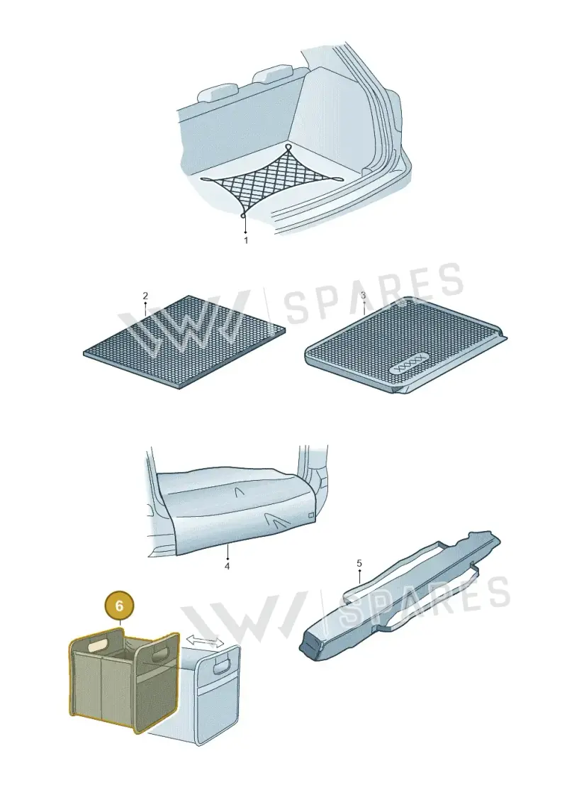 5H0061104 — Volkswagen Taigo (2021-2024) diagram 2f0061016, position 6
