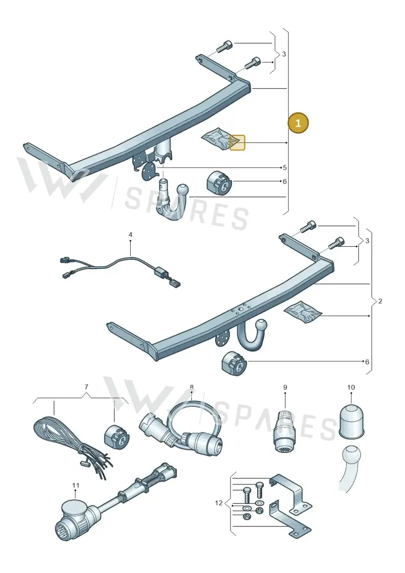 5H0092150A — Volkswagen Golf 2.0 BlueMotion (2019-2024) diagram 827071010, position 1