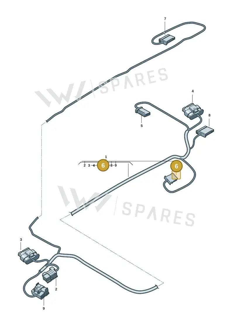 5H0973711 — Audi Q6 e-tron (2023-2025) diagram f5s972650, position 6