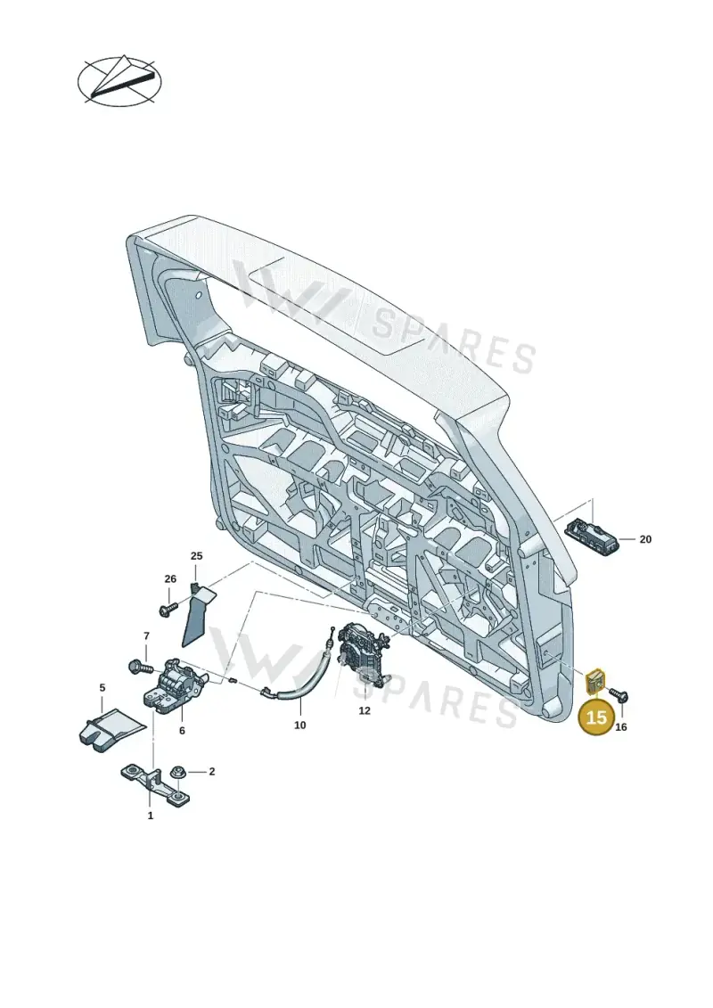 5JA827249C — Volkswagen ID.Buzz (2022-) diagram 15a827100, position 15