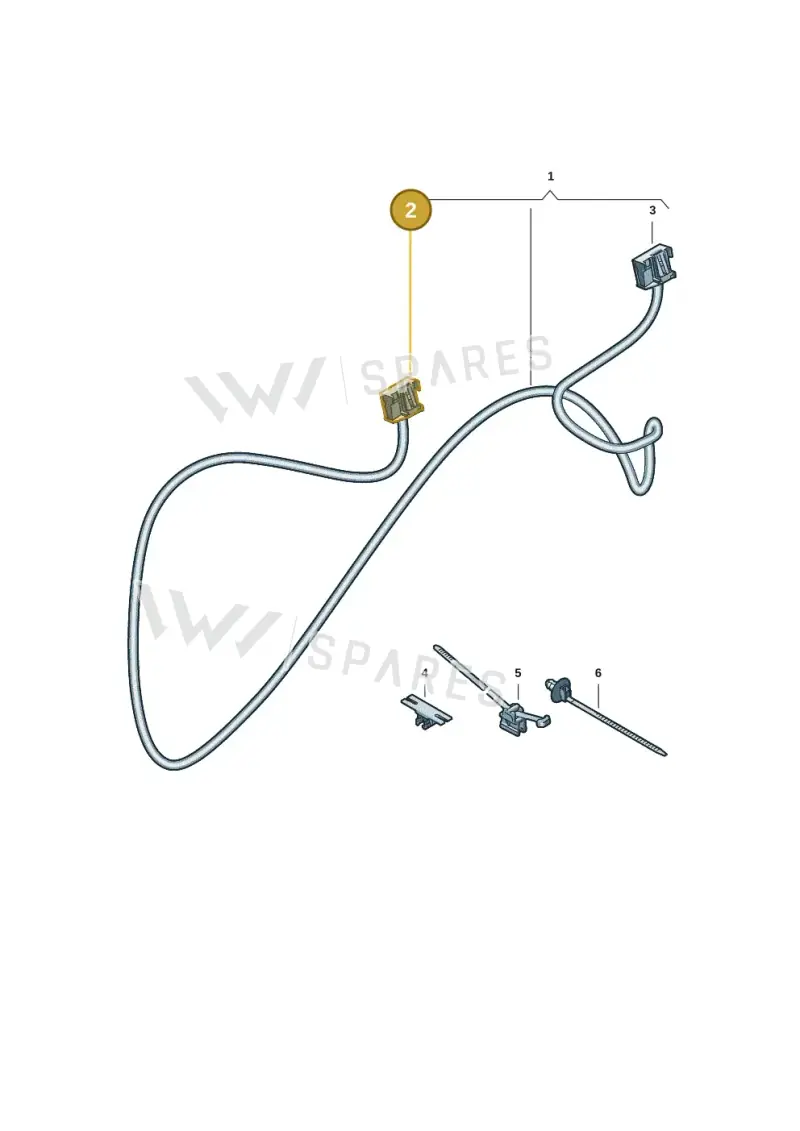5K0972708 — Volkswagen ID.Buzz (2022-) diagram 15a972051, position 2
