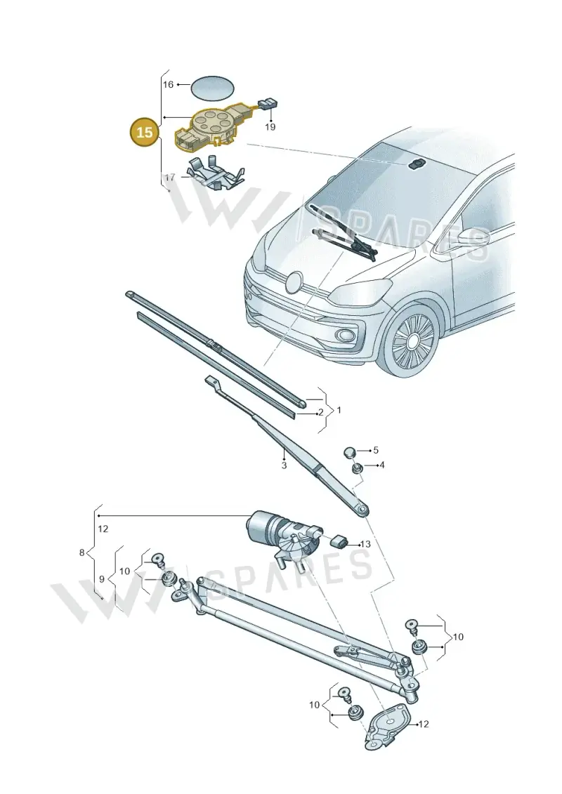 5K7955559C — SEAT Mii reference (2011-2019) diagram 892955000, position 15