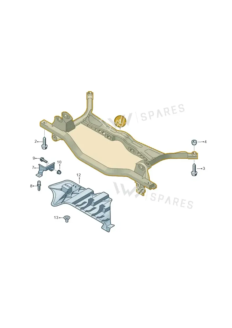 5N0505235AG — Skoda Yeti (2013-2017) diagram 409505000, position 1