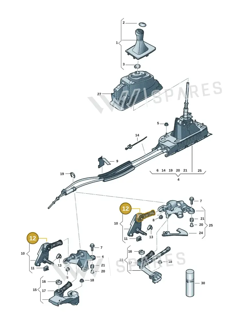 5N0711761 — Volkswagen Caddy Maxi Kombi (2020-2024) diagram 793711301, position 12