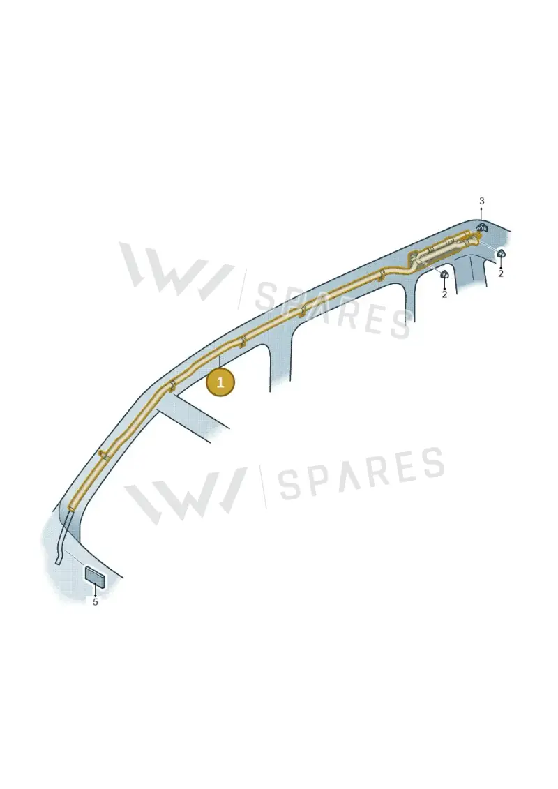 5N0880741L — Volkswagen Tiguan (2011-2018) diagram 634880300, position 1