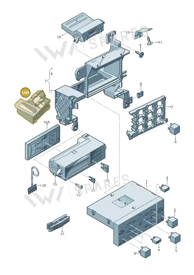 5N0971845E — Volkswagen TIGUAN                 08> (2007-) diagram 409937000, position 15B