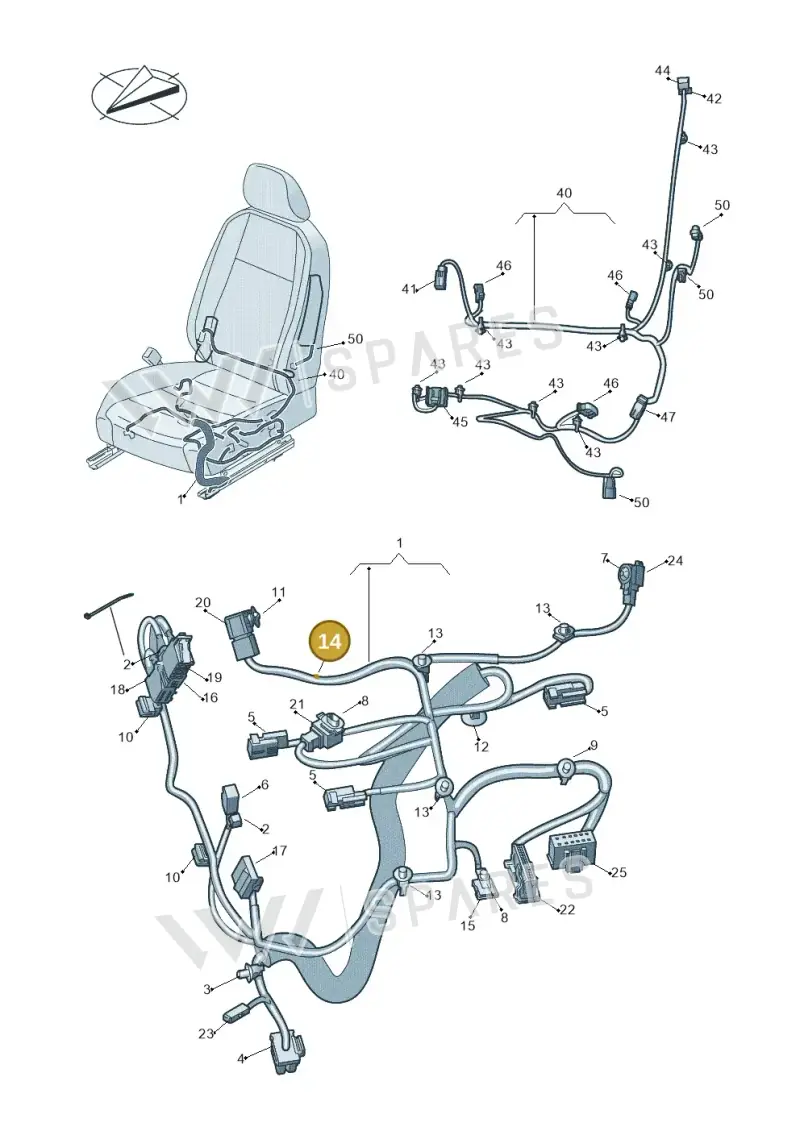 5N0971889A — Volkswagen Amarok twin cab (2022-) diagram 793972270, position 14