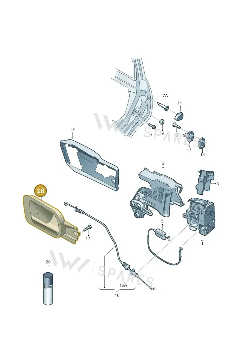 5N1837114EUAQ — Volkswagen Tiguan 4Motion (2011-2018) diagram 634837000, position 18