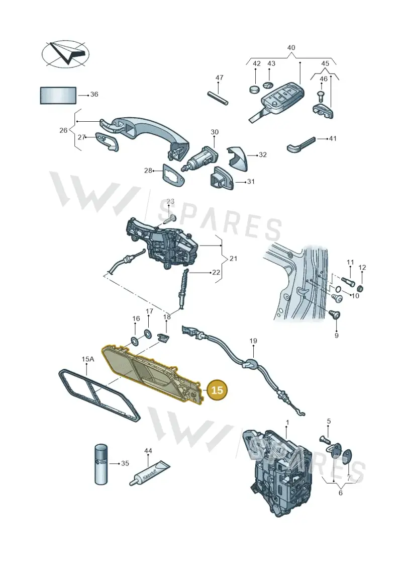 5NB837113GZNX — Volkswagen Tiguan 2.0 4Motion (2017-2024) diagram 833837000, position 15