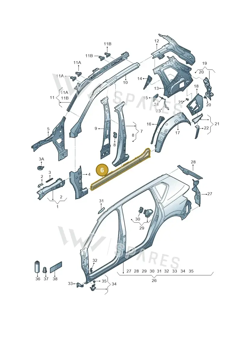 5NL809377D — SEAT Tarraco (2018-2024) diagram 591809000, position 6