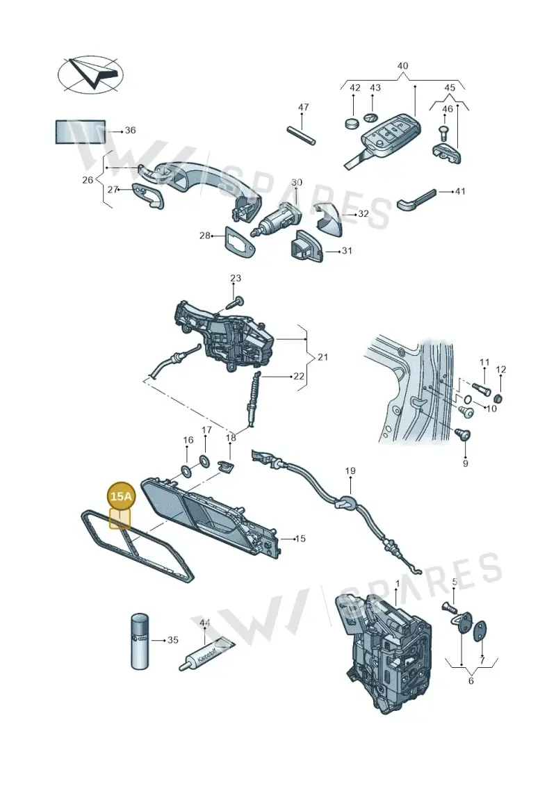 5NN854247AVX7 — Volkswagen Tiguan 2.0 4Motion (2017-2024) diagram 833837000, position 15A
