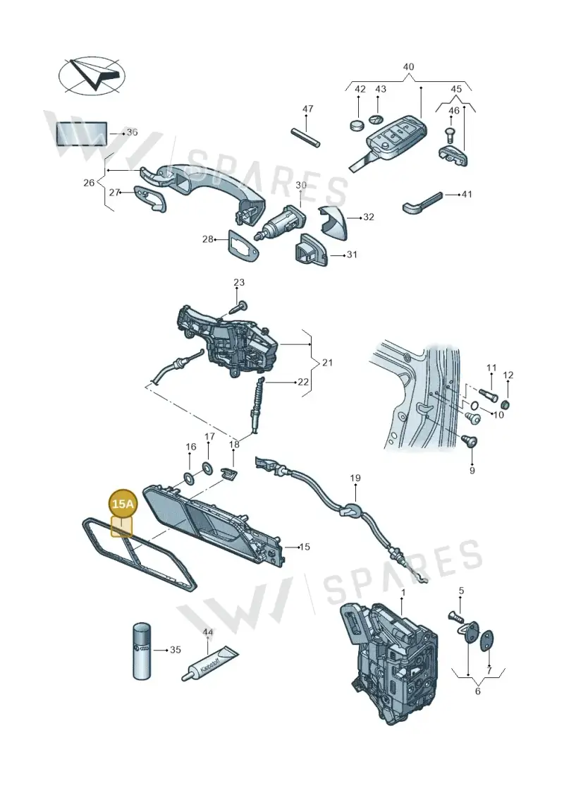 5NN854247BVX7 — Volkswagen Tiguan 2.0 4Motion (2017-2024) diagram 833837000, position 15A