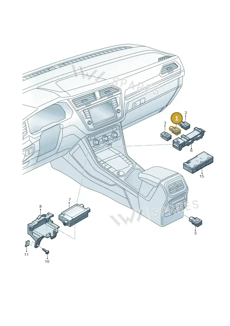 5Q0035726E — Skoda Kodiaq (2018-2022) diagram 884035780, position 1