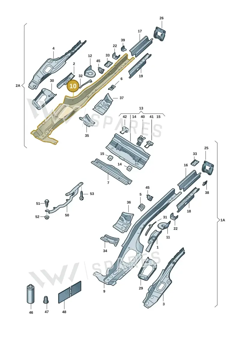 5Q0803506AP — Skoda Octavia (2019-2022) diagram 585803015, position 10