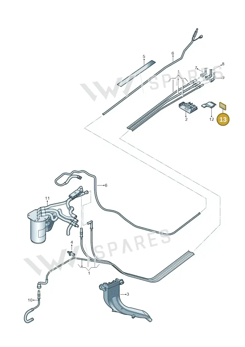 5Q0807295 — Skoda Karoq (2017-2023) diagram 834201025, position 13