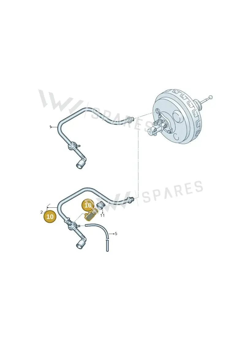 5Q0906207A — Volkswagen Transport. multivan (2019-2024) diagram 861611700, position 10