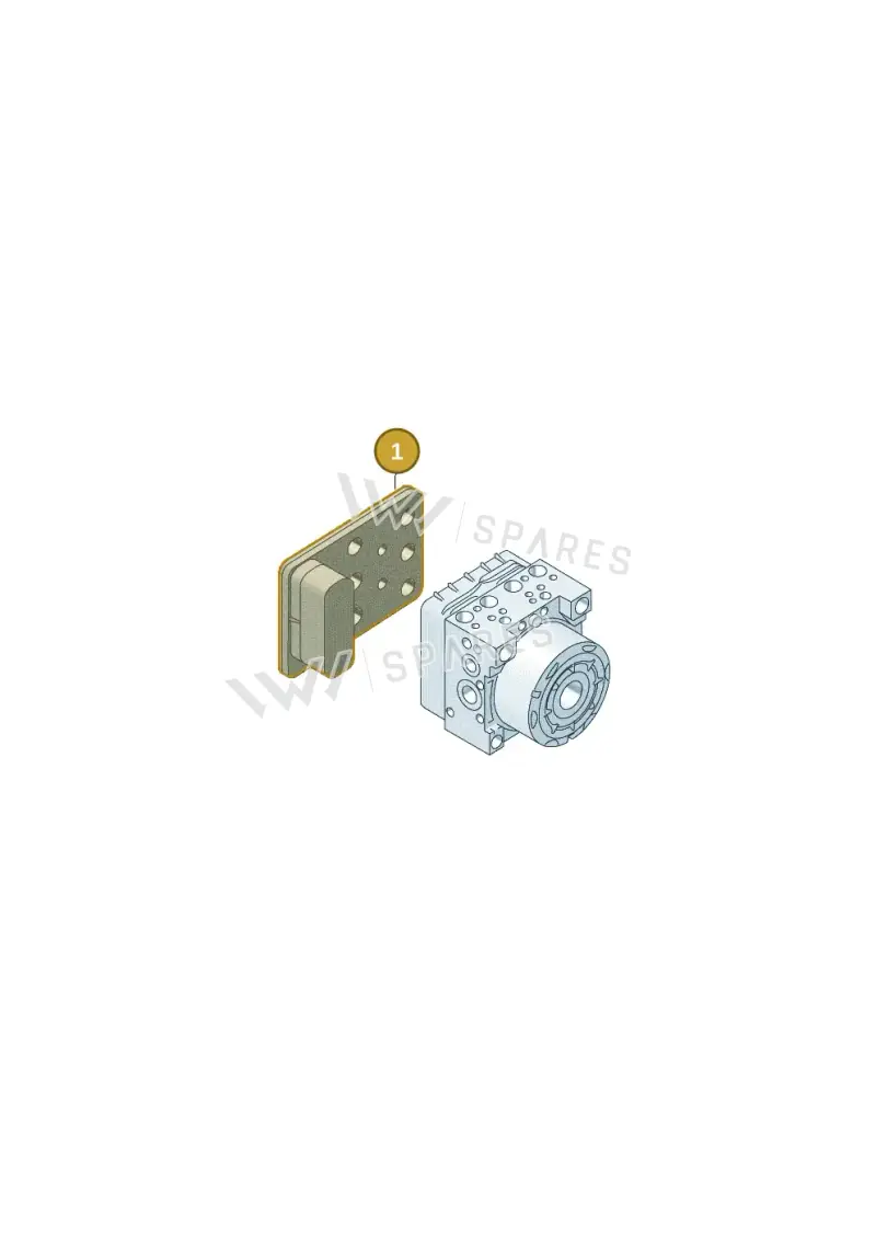 5Q0907379FBREP — Volkswagen Tiguan 2.0 4Motion (2016-2024) diagram 828614010, position 1