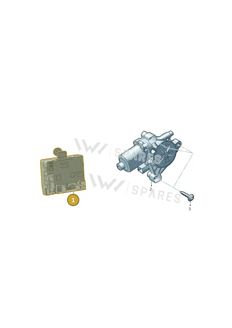 5Q0959593D — Audi RS3 Sportback (2015-2016) diagram 745959100, position 1